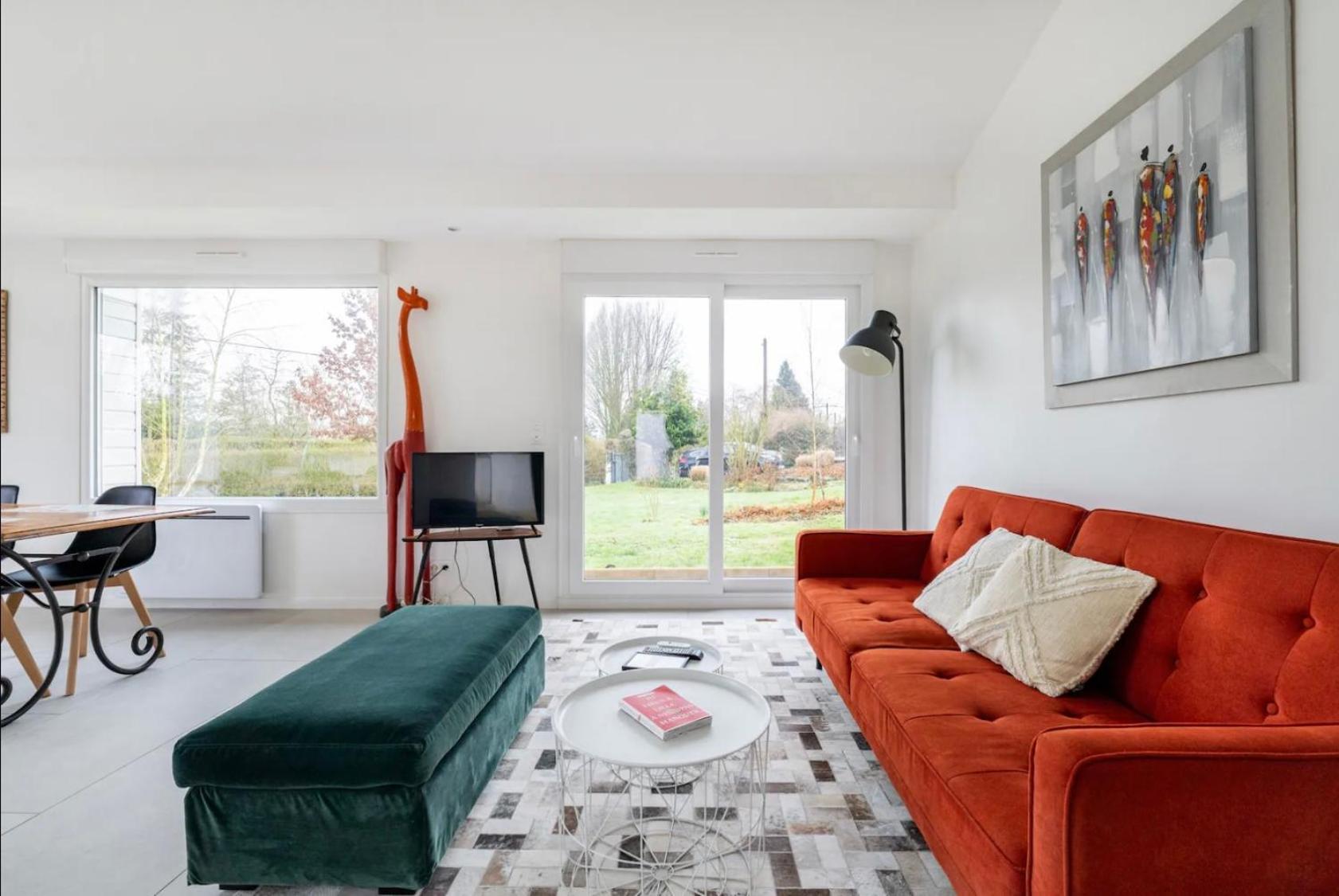 Villa Entouree De Verdure Avec Parking Prive 할루인 외부 사진