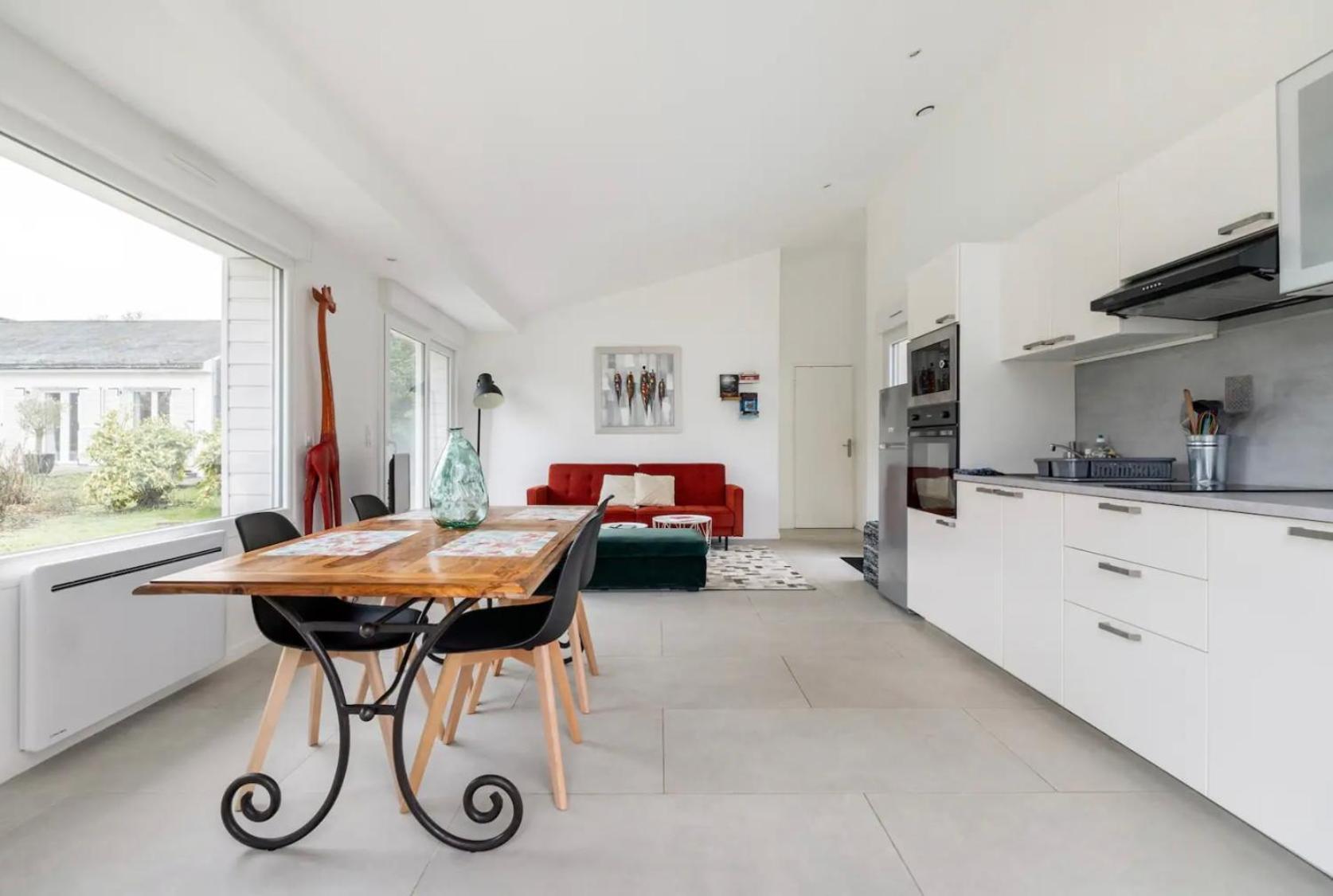 Villa Entouree De Verdure Avec Parking Prive 할루인 외부 사진